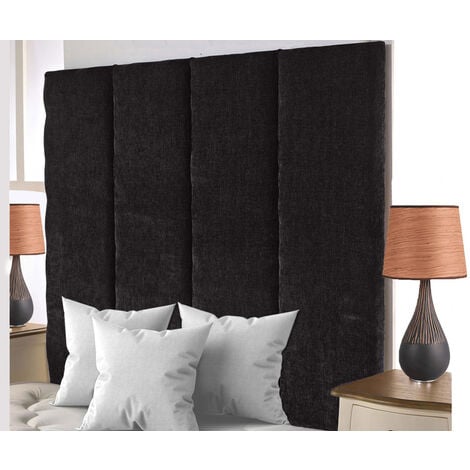 SERENE LIVING 5ft Kingsize 36" Headboard - Black