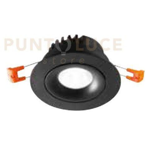 STAGE FARETTO DA INCASSO LED 7W 3000K 465LM IP20 NERO