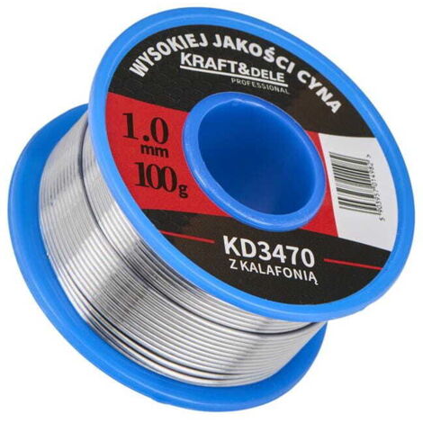 STAGNO CON COLOFONIA 1MM 100G KD3470