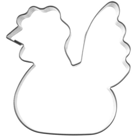 Stahl-Ausstechform Henne 6,5 cm