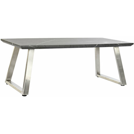Stahl Couchtisch MDF 120x60x444 Schwarzer MDF -Materialfarbe mehrfarbige Familie Bassentische Details