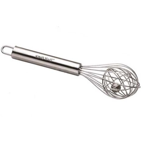 Stahl-Küchenbesen mit Kugel Kinghoff KH-3179