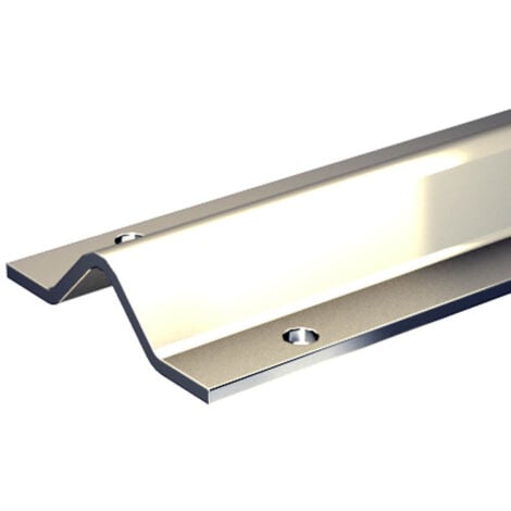Stahl-Laufschiene 195 cm für V-Rille / V-Nut, für Schiebetore bis max. 400 kg