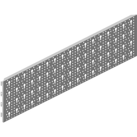 Stahl-Lochplatte STA weiß L.800mm B.200mm ALFER ALUMINIUM