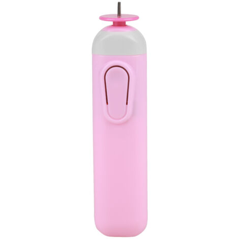 Stahl-Quilling-Werkzeug für Wellpappe, Kräuselstift für DIY-Bastelarbeiten (Rosa)