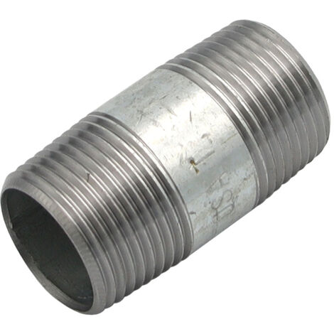 Stahl Rohrdoppelnippel 1 Zoll 33,7 x 60mm DN25 Gewindenippel