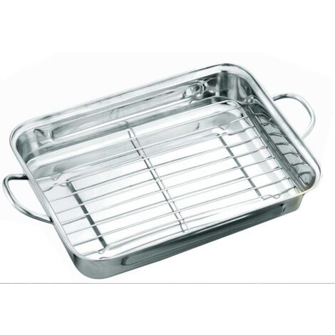 Stahlbackform mit Rost 35cm KH-1377