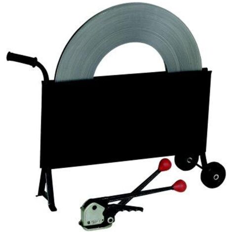 Stahlband-Umreifungs-Set 13-19mm, hülsenlos