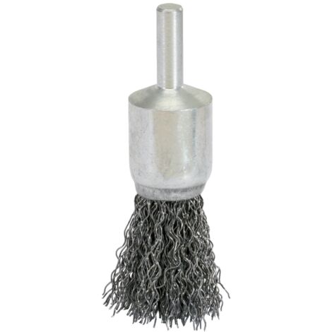 Stahldraht Pinselbürste 0,3mm, Ø 25mm