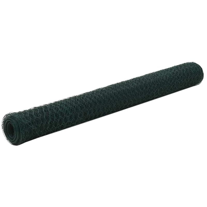 Drahtzaun Stahl Mit Pvc-beschichtung 25x1, 2 M Grün Vidaxl