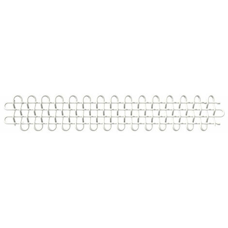 Stahlheizkörper Weiss - Höhe 263mm - Breite 1600mm - 341 Watt - PLC263/1600HPXB