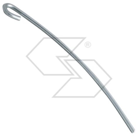 Stahlhülse Länge 310 mm Ø  8 mm Gewicht 0,14 kg