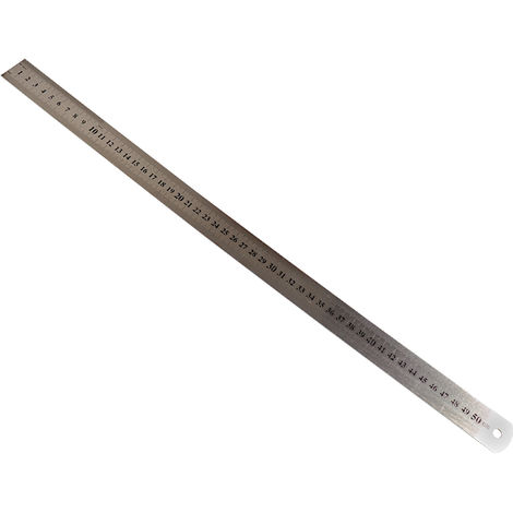 Lineal Stahlmaßstab rostfrei 30cm Maßstab Schülerlineal Einschulung biegsam 