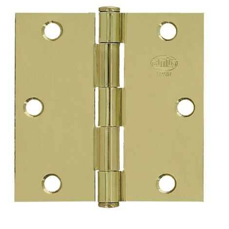 Stahlscharnier diverse Größen und Farben Klappscharnier Messing 76mm x 76mm