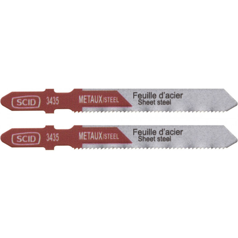 Stahlschneideblatt für Stichsäge Metall HSS T-förmig 75 1,2 mm