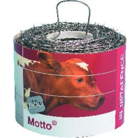 BETA Stahlstacheldraht-Motto- Zincalu 50 m