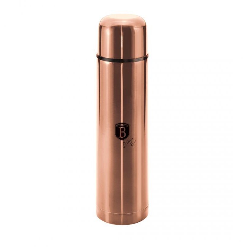 Stahlthermoskanne 1, 0l Berlinger Haus Metallic Line Rosegold Bh-7605