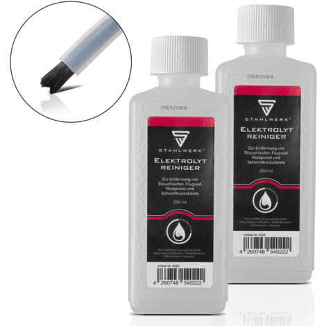 STAHLWERK 2 x Elektrolytreiniger für Schweißnaht-Reinigungsgeräte 250 ml