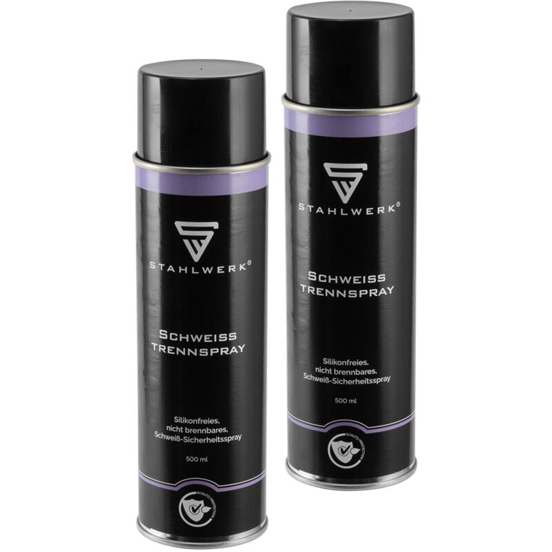 Stahlwerk - 2 x spray séparateur de soudure, spray de sécurité multifonctionnel 400 ml