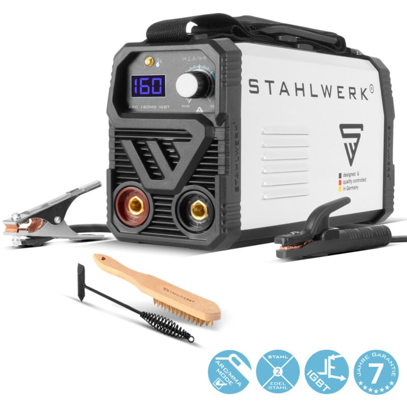 Poste à souder arc 160 md - dc avec 160 ampères - Stahlwerk