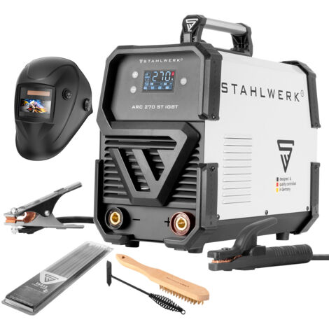 Poste à souder STAHLWERK ARC 270 ST IGBT inverter Electrodes Equipement complet