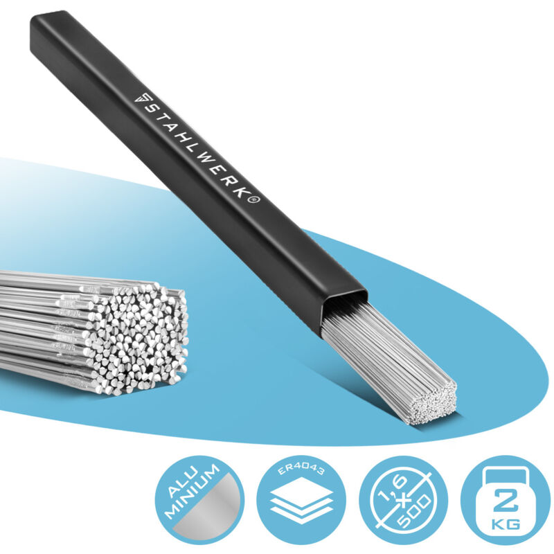 Bacchette di apporto ER4043Si5 in alluminio ad