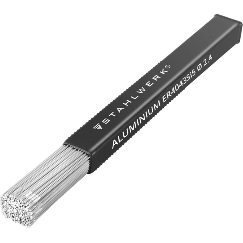 Stahlwerk - Baguettes de soudage ER4043Si5 Aluminium fortement allié / ø 2,4 mm x 500 mm 2 kg