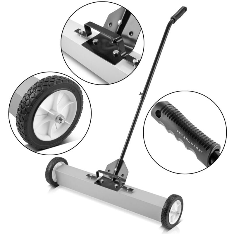 Stahlwerk - Balayeuse magnétique MBK-30 st avec largeur de 762 mm Capacité 20 kg
