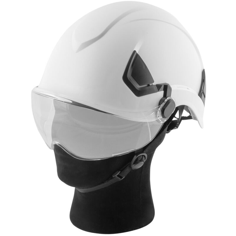 Casque de protection SVH-100 st avec visière EN397 EN166 Casque forestier - Stahlwerk