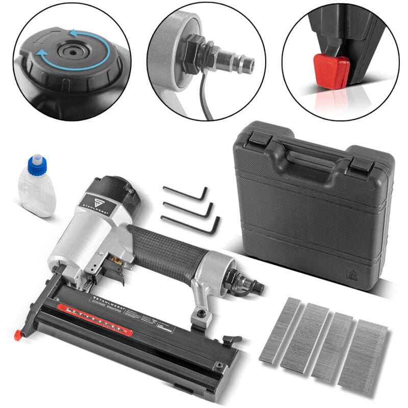 Stahlwerk - Cloueur pneumatique DN-50 st 2 en 1 avec 5-7 Bar de pression de travail