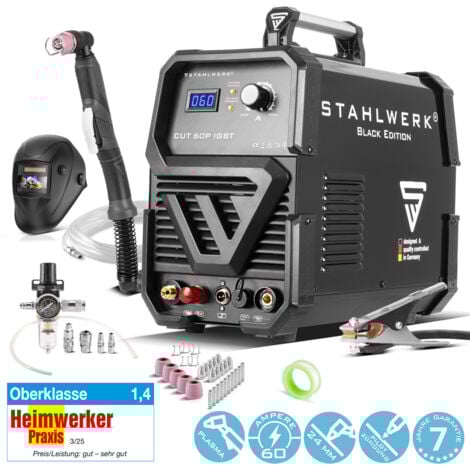 STAHLWERK Découpeuse plasma CUT 60 Pilot IGBT avec allumage pilote Equipement complet