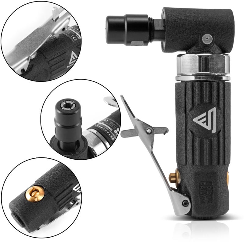 Stahlwerk - Ponceuse à tige pneumatique Ponceuse à tige coudée max 20.000 tr/min