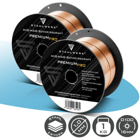 Filo Di Saldatura, Gas Protettivo, Rotolo Da 5 Kg, SG2, Diametro