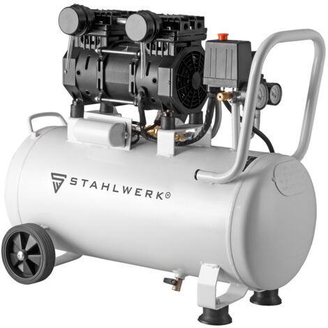 STAHLWERK Kompressor 10 bar 2,1 PS 1,6 kW 210 l/min 30 l Druckluftkompressor
