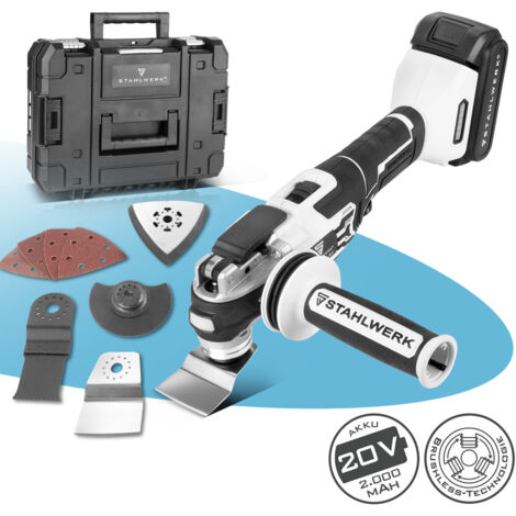 STAHLWERK levigatrice delta Multicutter utensile multifunzione a batteria 900 W