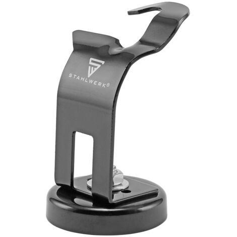 STAHLWERK MIG MAG Support de torche avec base magnétique, support de torche universel pour toutes les torches MIG telles que MB-15 AK, MB-25 AK, Noir