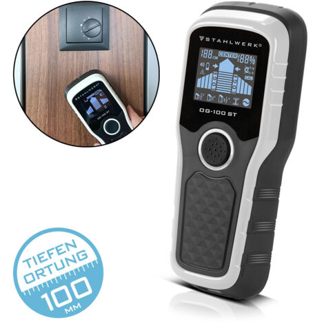 STAHLWERK OG-100 ST escáner de pared, detector de metales, localizador de líneas