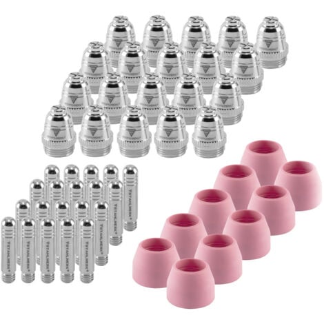 STAHLWERK Pièces d'usure pour torche plasma AG 60 SG 55 Accessoires 50 pièces
