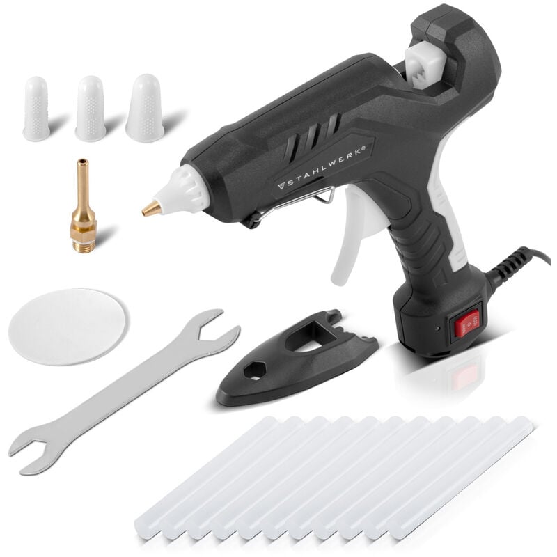 Stahlwerk - Pistolet à colle HKP-100DT st avec clapet anti-retour et 100 watts