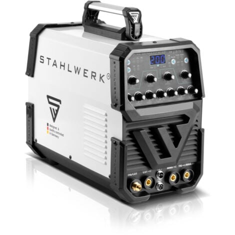 STAHLWERK Poste de soudage AC/DC TIG 200 pulsé avec équipement complet plasma