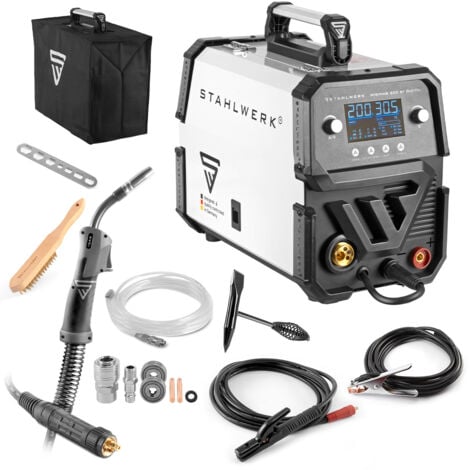 STAHLWERK Poste de soudage MIG MAG 200 ST Digital IGBT gaz de protection avec 200 A