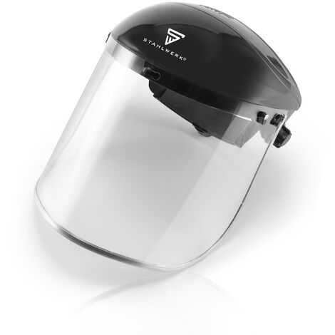 STAHLWERK Protection faciale avec visière Masque de ponçage Visière de protection Écran facial