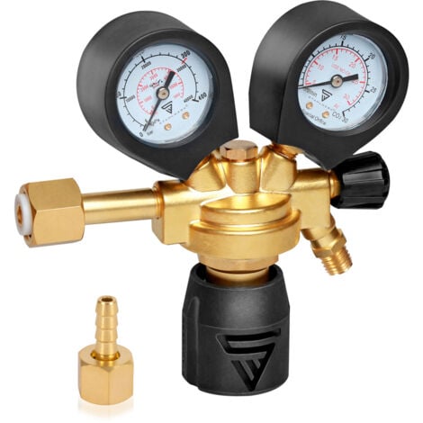 STAHLWERK Riduttore di pressione  ST-300 Pro fino a 300 bar per bombole di gas standard DIN EN