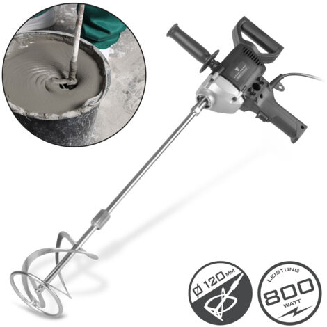 STAHLWERK RW-800 ST Malaxeur à mortier 800 W 500 tr/min Appareil à béton