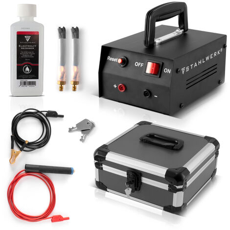STAHLWERK SRG-300 Pro Schweißnaht-Reinigungsgerät, Beizgerät, Passiviergerät zur elektrolytischen Reinigung und Veredelung von Schweißnähten