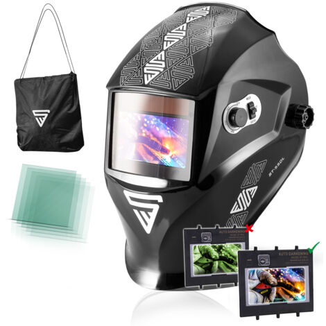 STAHLWERK ST-550L 3 en 1 máscara de soldadura totalmente automática máscara de soldadura profesional 1/1/1/1