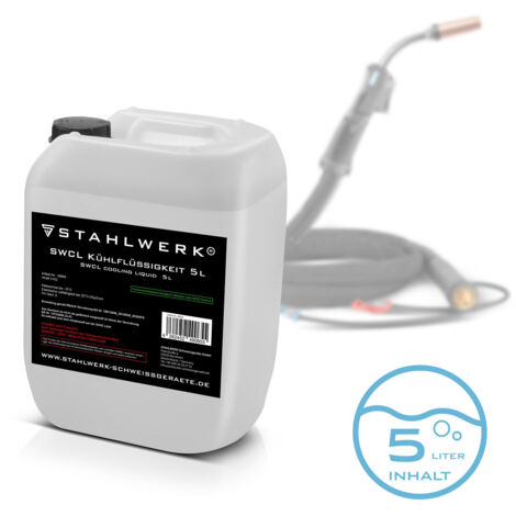 STAHLWERK SWCL Kühlflüssigkeit 5 l Kanister 25 µS/cm bis -15°C Kühlmittel