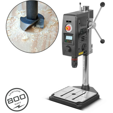 STAHLWERK Taladro de banco 800 vatios 2.500 rpm posicionamiento láser 
