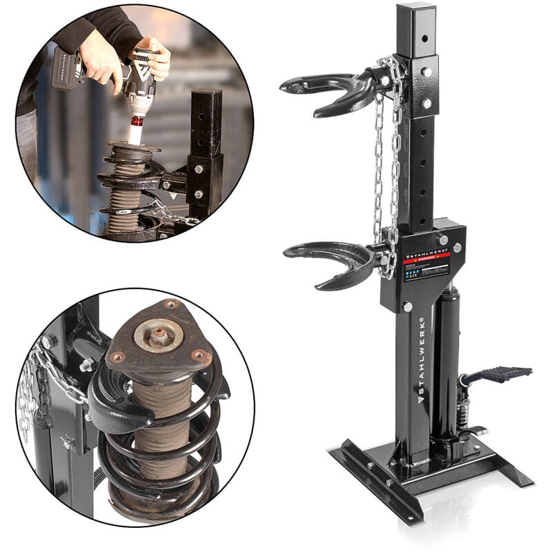 Stahlwerk - Tendeur de ressort hydraulique HSC-820 st avec une force de serrage de 1t