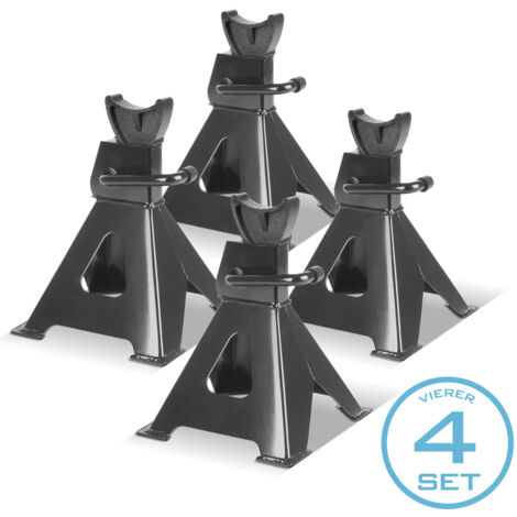 STAHLWERK Unterstellbock JS-3 ST 4er Set mit 3 t Tragkraft 275 – 415 mm
